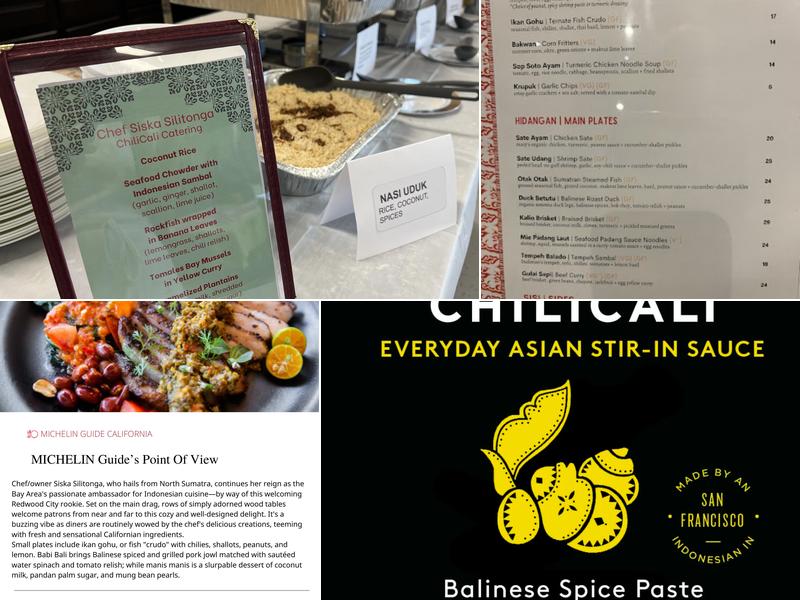 ChiliCali Indonesian Food Menu