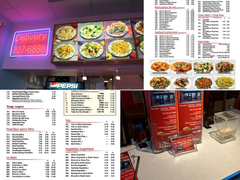 China Fast Wok Menu