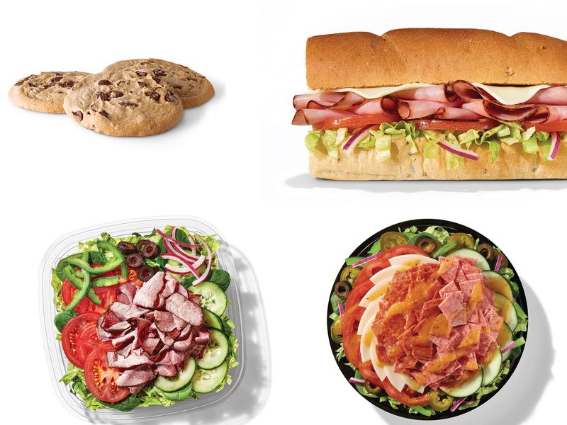 Subway Menu