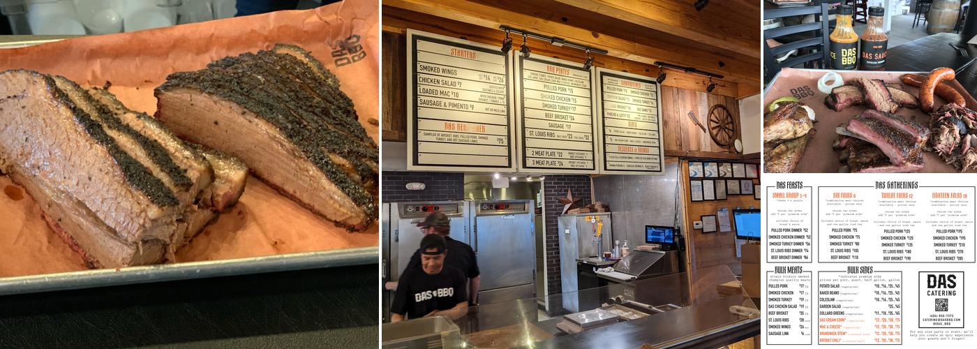 DAS BBQ West Midtown Menu