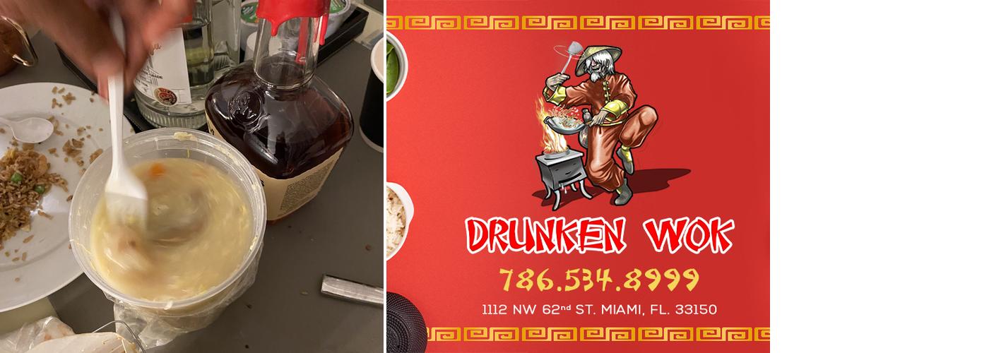 Drunken Wok Menu