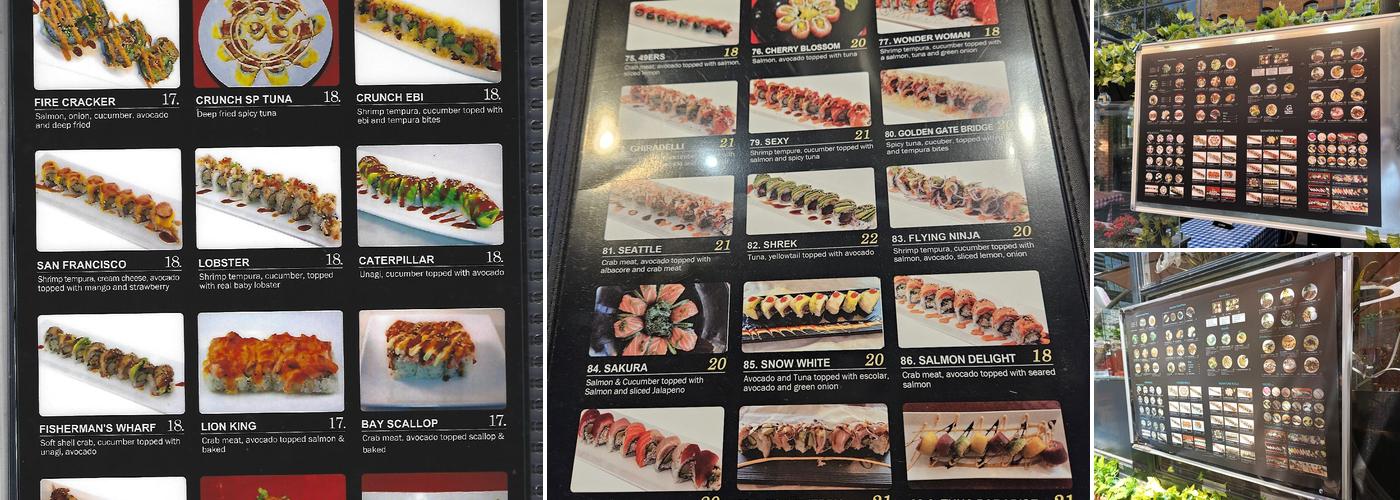 Flying Ninja Menu