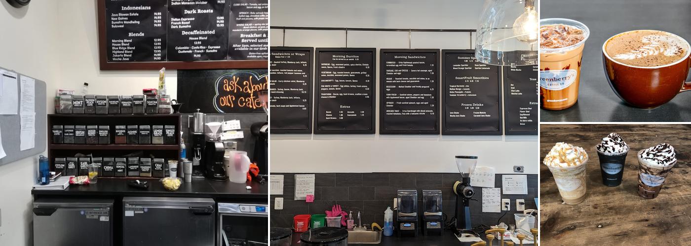 Greenberry's Coffee Co. Menu