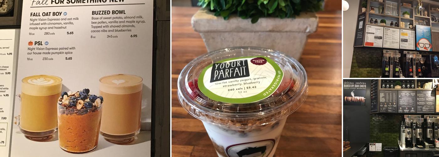 Gregorys Coffee Menu