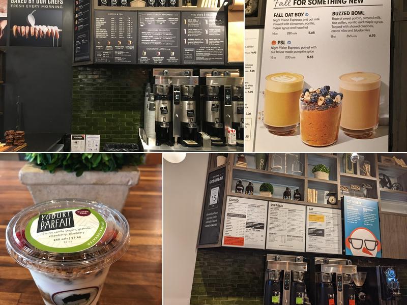 Gregorys Coffee Menu