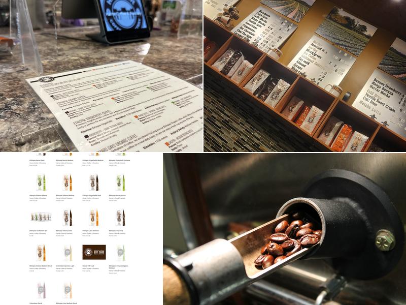 Harrar Coffee & Roastery Menu