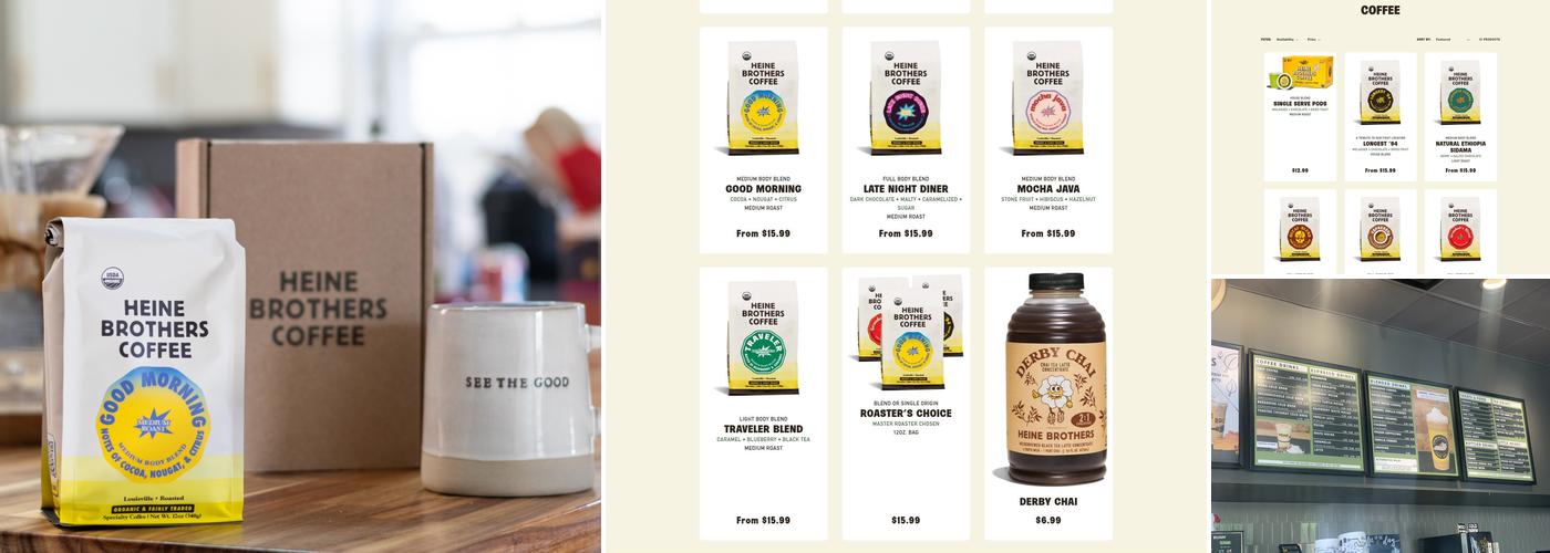 Heine Brothers Coffee - MidCity Mall/The Highlands Menu