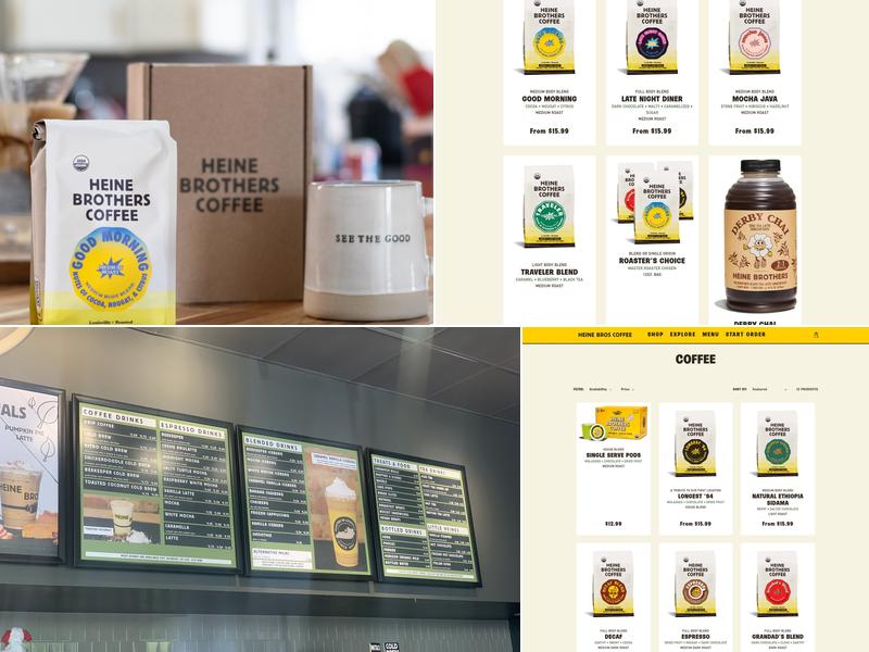 Heine Brothers Coffee - MidCity Mall/The Highlands Menu