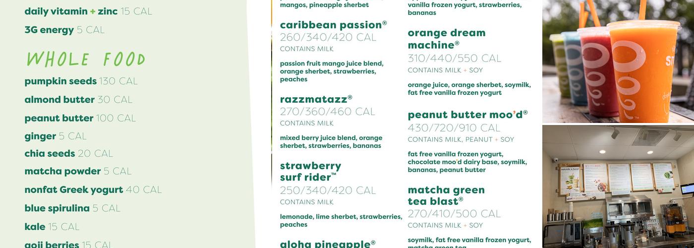 Jamba Menu