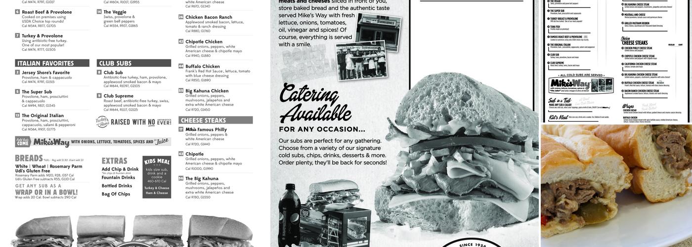 Jersey Mike's Subs Menu