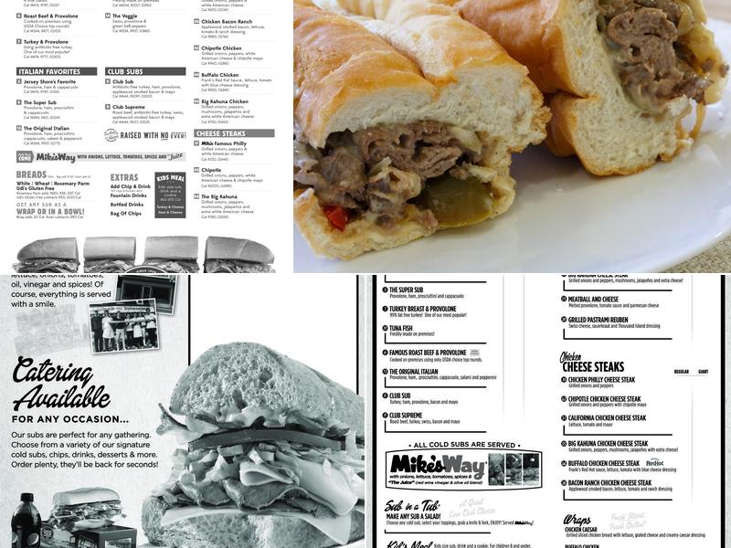 Jersey Mike's Subs Menu