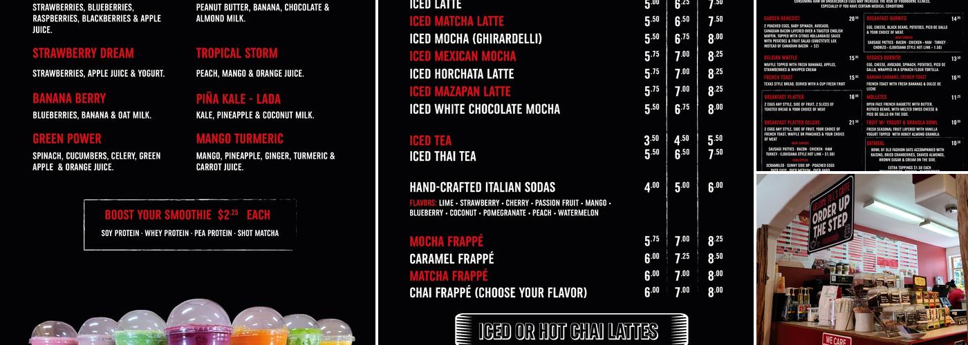 L's Caffe Menu