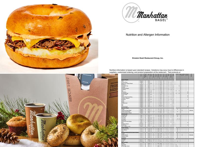 Manhattan Bagel Menu