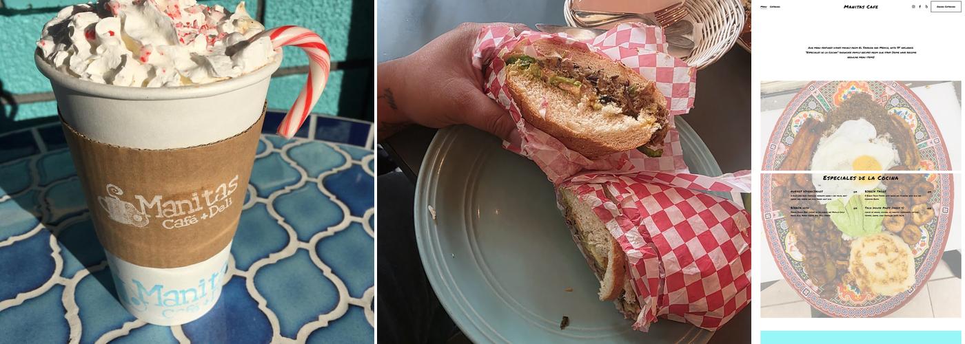 Manitas Cafe Menu