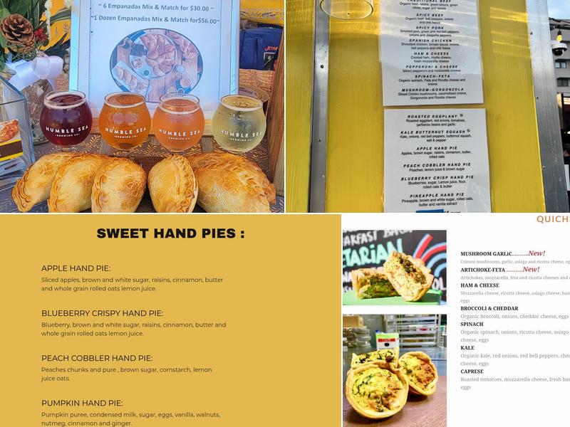 Nucha Empanadas Menu