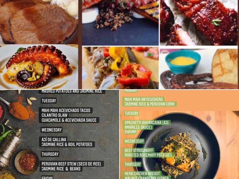 Peruvian bites Menu
