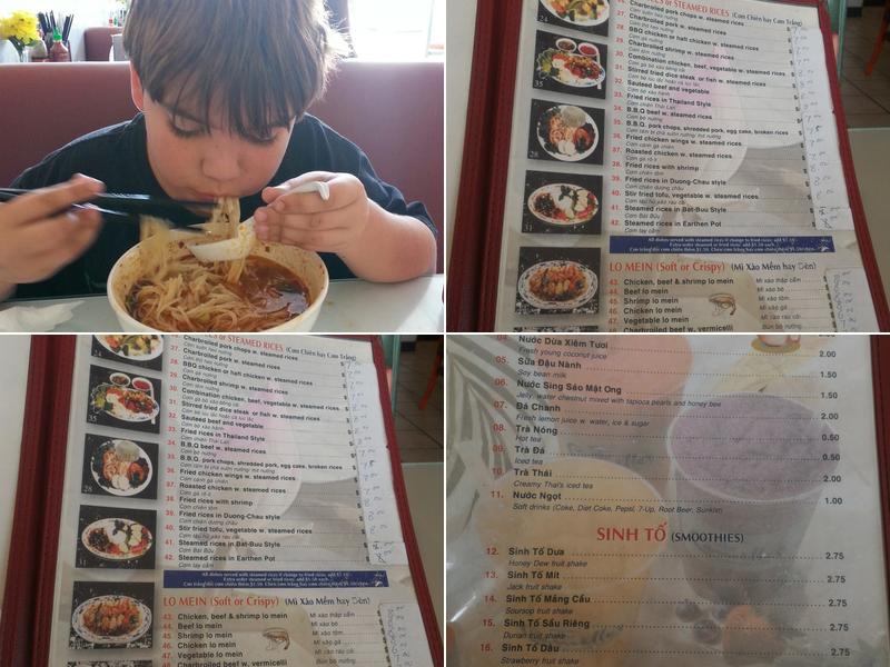Pho Lam Son Menu