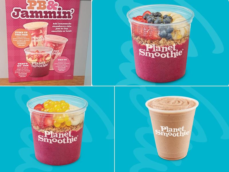 Planet Smoothie Menu