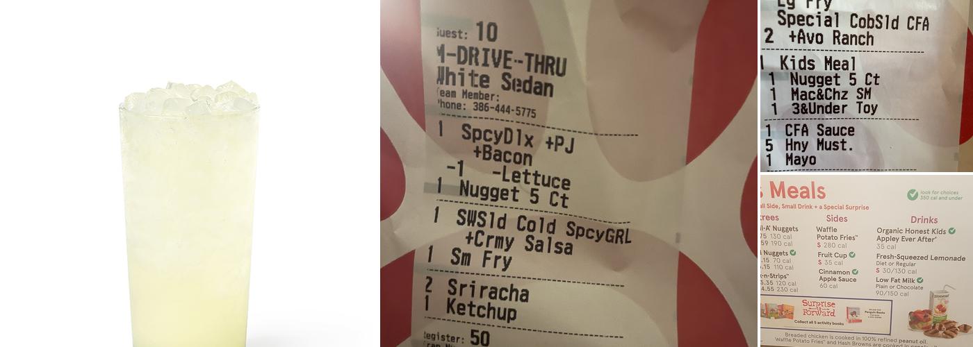 Chick-fil-A Menu