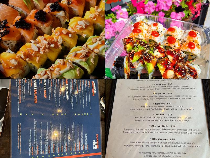 Rock Wrap & Roll Menu