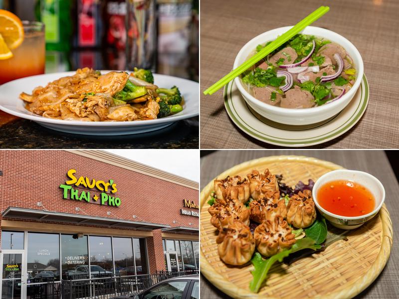 Saucy's Thai & Pho - Plano Menu