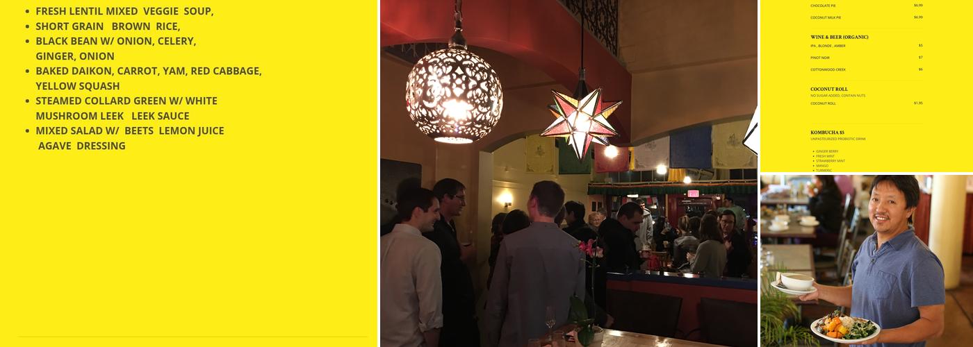 ShangriLa vegan on Telegraph Menu