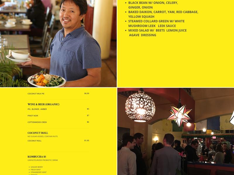 ShangriLa vegan on Telegraph Menu