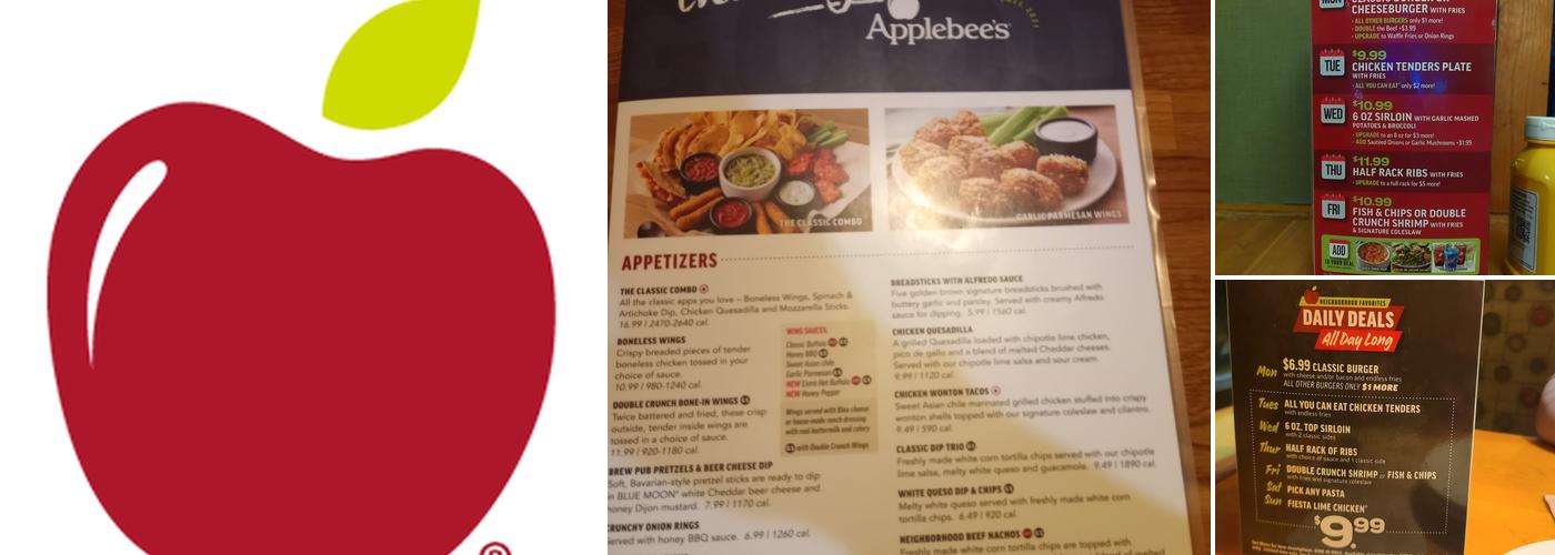 Applebee's Grill + Bar Menu