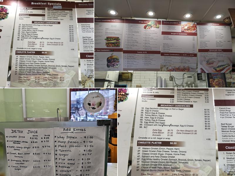 Smilers Gourmet Deli Menu