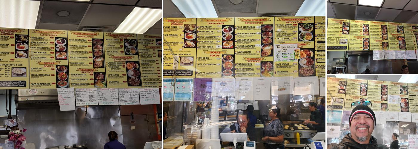 Sofia's Pupuseria Menu