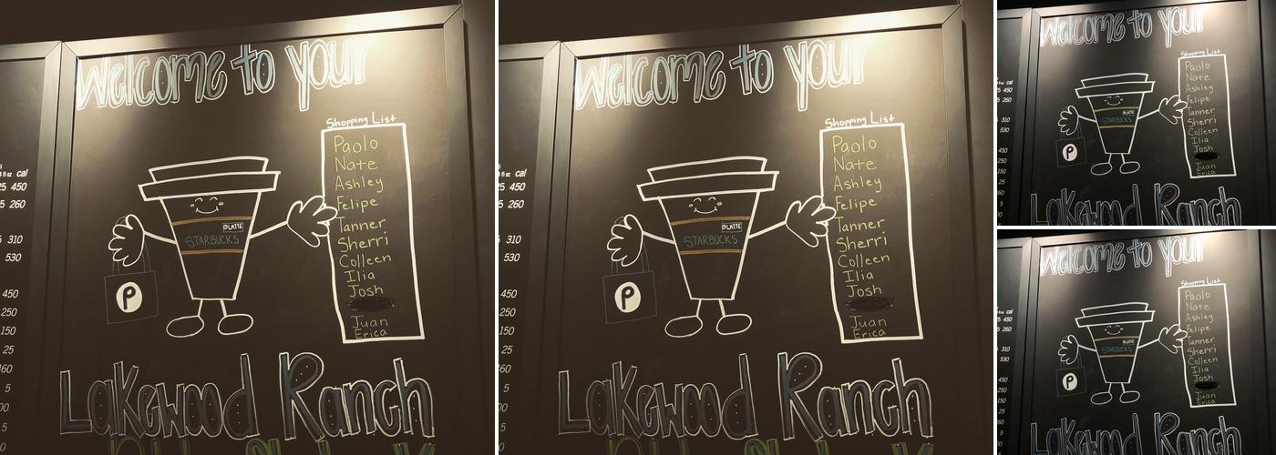Starbucks Menu