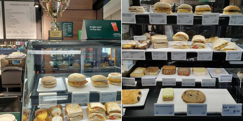 Starbucks Menu