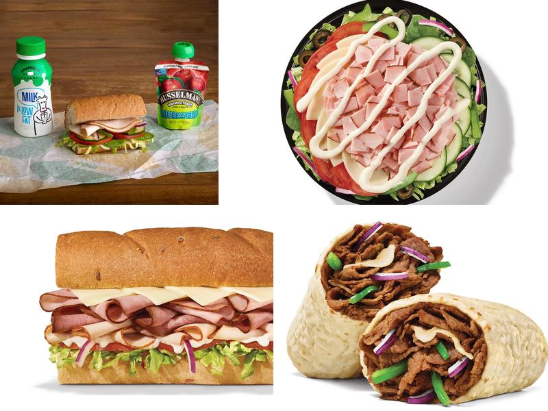Subway Menu