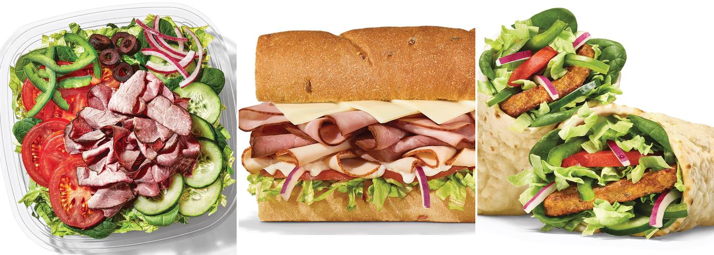 Subway Menu
