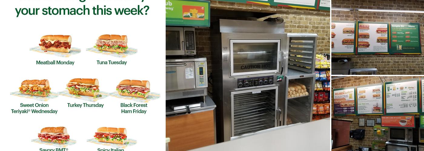 Subway Menu