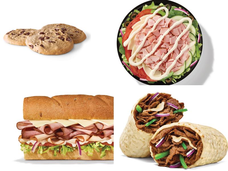 Subway Menu