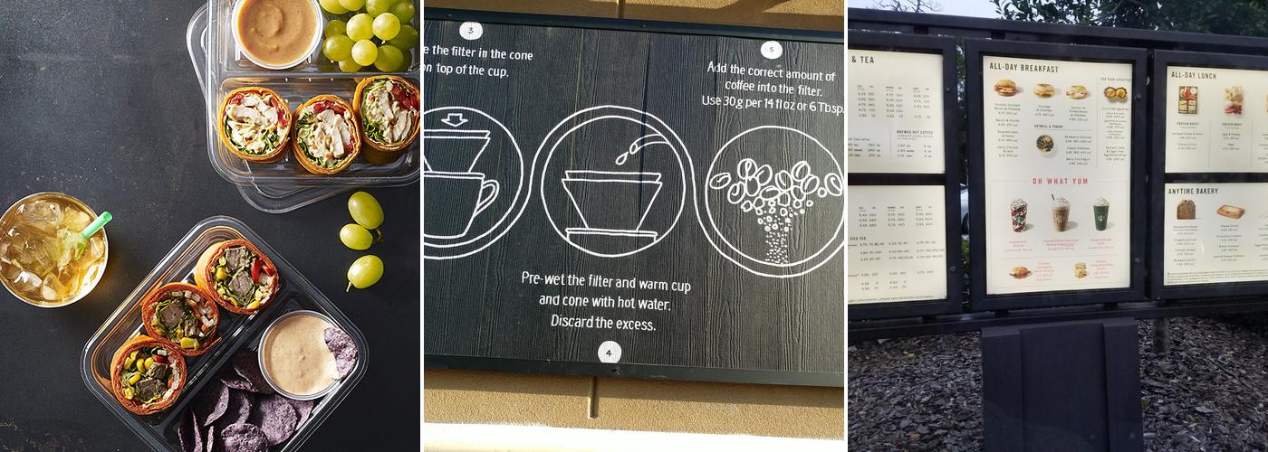Starbucks Menu