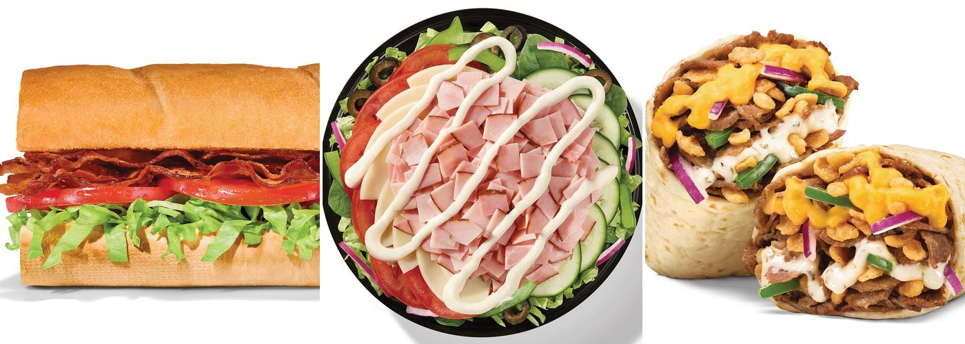 Subway Menu