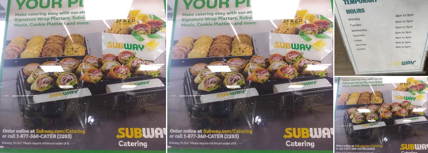 Subway Menu