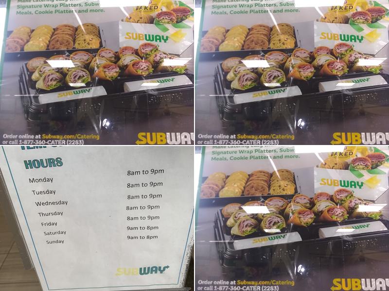 Subway Menu