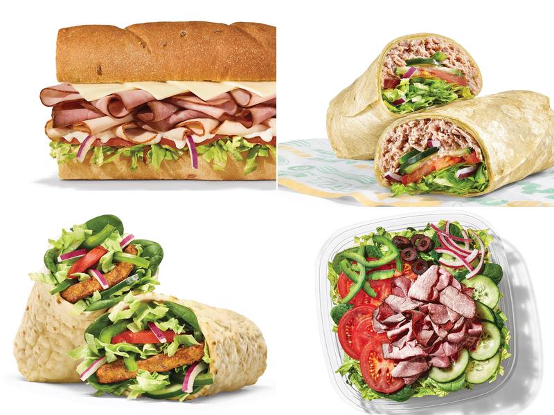 Subway Menu