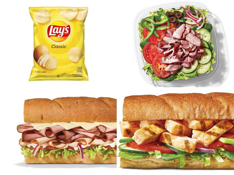 Subway Menu