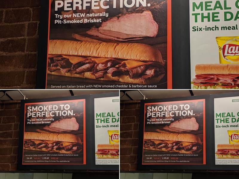 Subway Menu