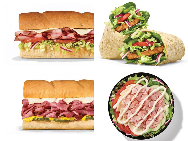 Subway Menu