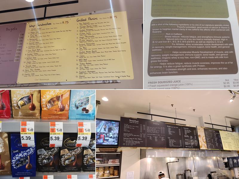 Sunac Fancy Food Menu