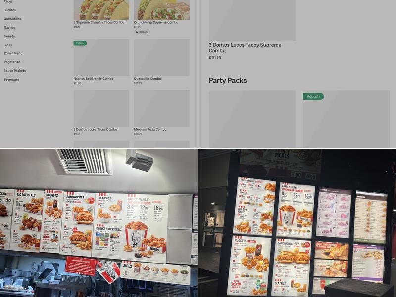 Taco Bell Menu