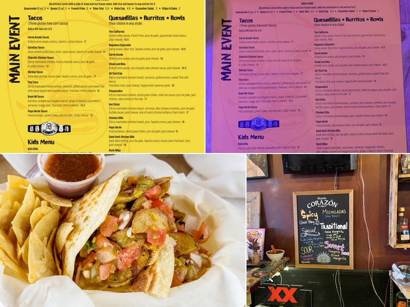 Dilla Libre Uno Menu