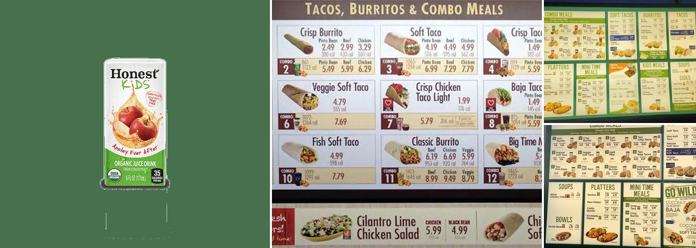 Taco Time NW Menu