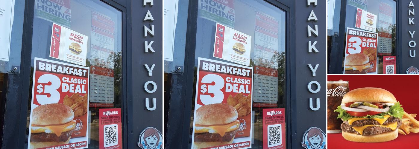 Wendy's Menu