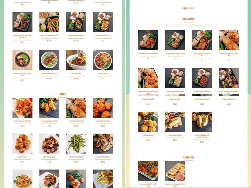 Tapioca House Menu